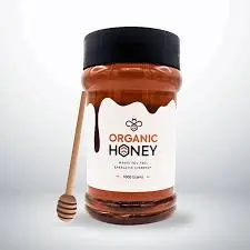 Organic Honey Jar